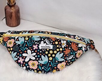 Sac banane fleuri / sac banane pour femme/ cadeau femme