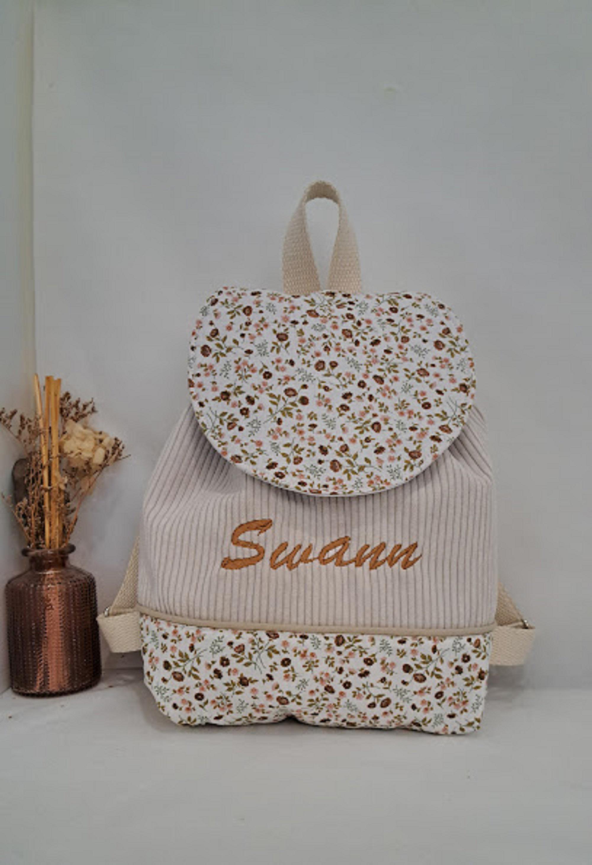 Sac marron fait main France