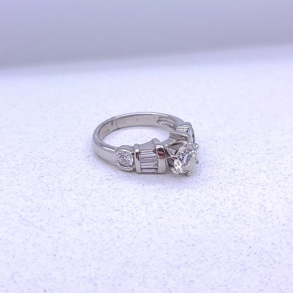 Unique Diamond Engagement Ring - image 9