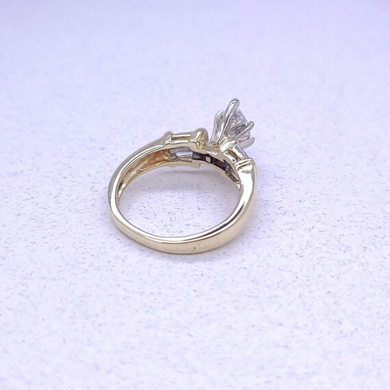 1.17CTW Marquise Diamond Egagement Ring - image 4