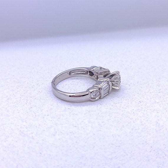 Unique Diamond Engagement Ring - image 8