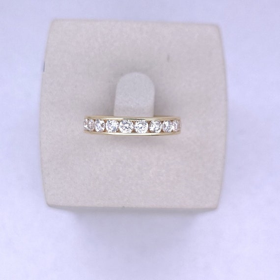 Classic! Diamond Wedding Band - image 2