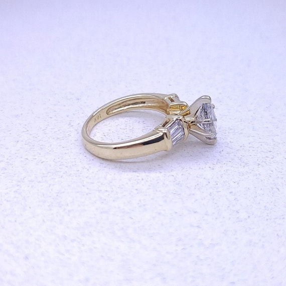 1.17CTW Marquise Diamond Egagement Ring - image 3