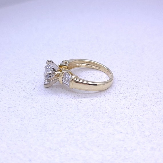 1.17CTW Marquise Diamond Egagement Ring - image 7