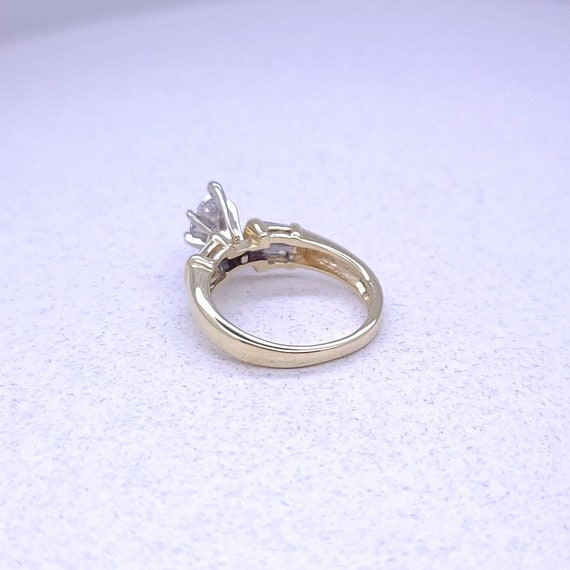 1.17CTW Marquise Diamond Egagement Ring - image 6