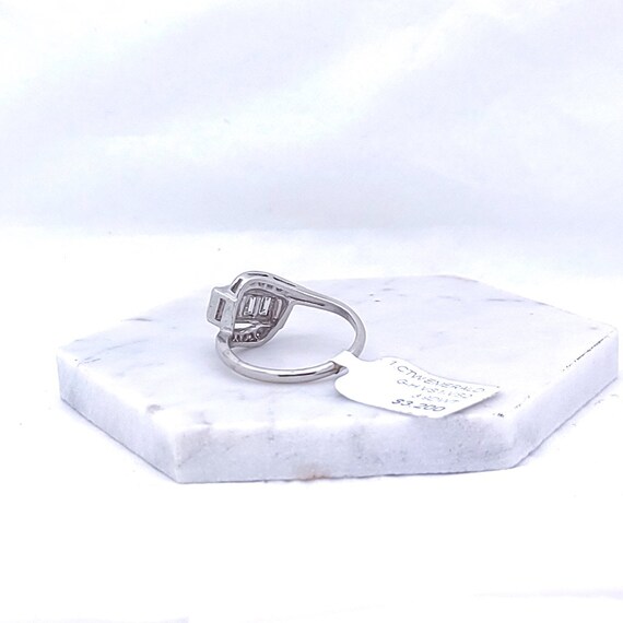 Vintage Stunner! Diamond Statement Ring - image 4