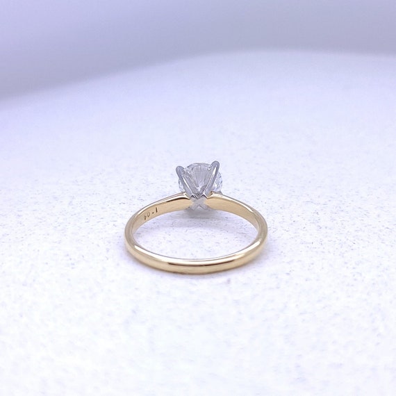 Simply Elegant Solitaire in 14k Yellow Gold with … - image 6