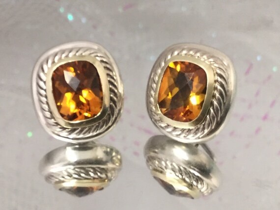 david yurman citrine earrings