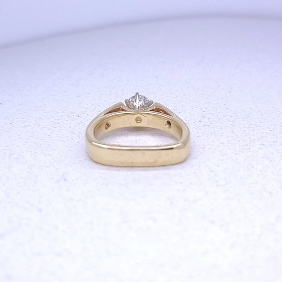 Modern Diamond Engagement Ring - image 6