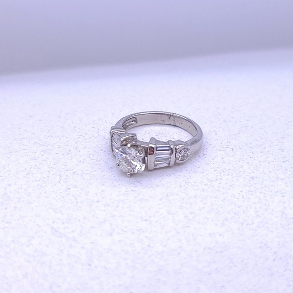 Unique Diamond Engagement Ring - image 3