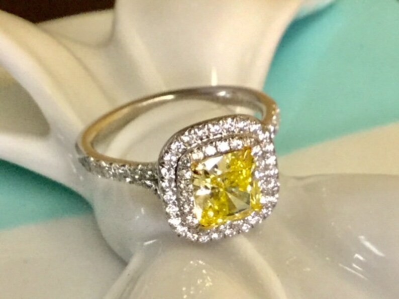 canary diamond engagement ring canary diamond engagement ring