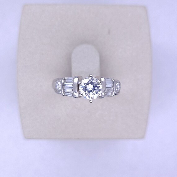 Unique Diamond Engagement Ring - image 2