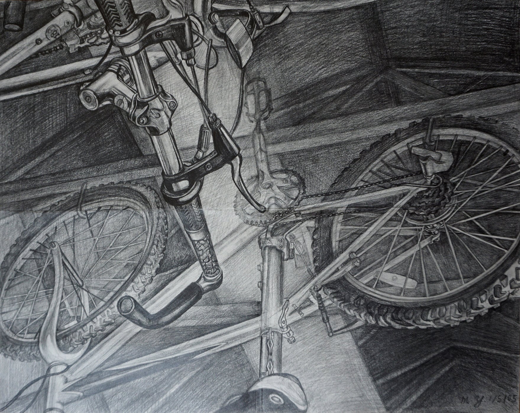 Premium Photo | Pencil drawing gray scale of a motocross rider moto cross  riding