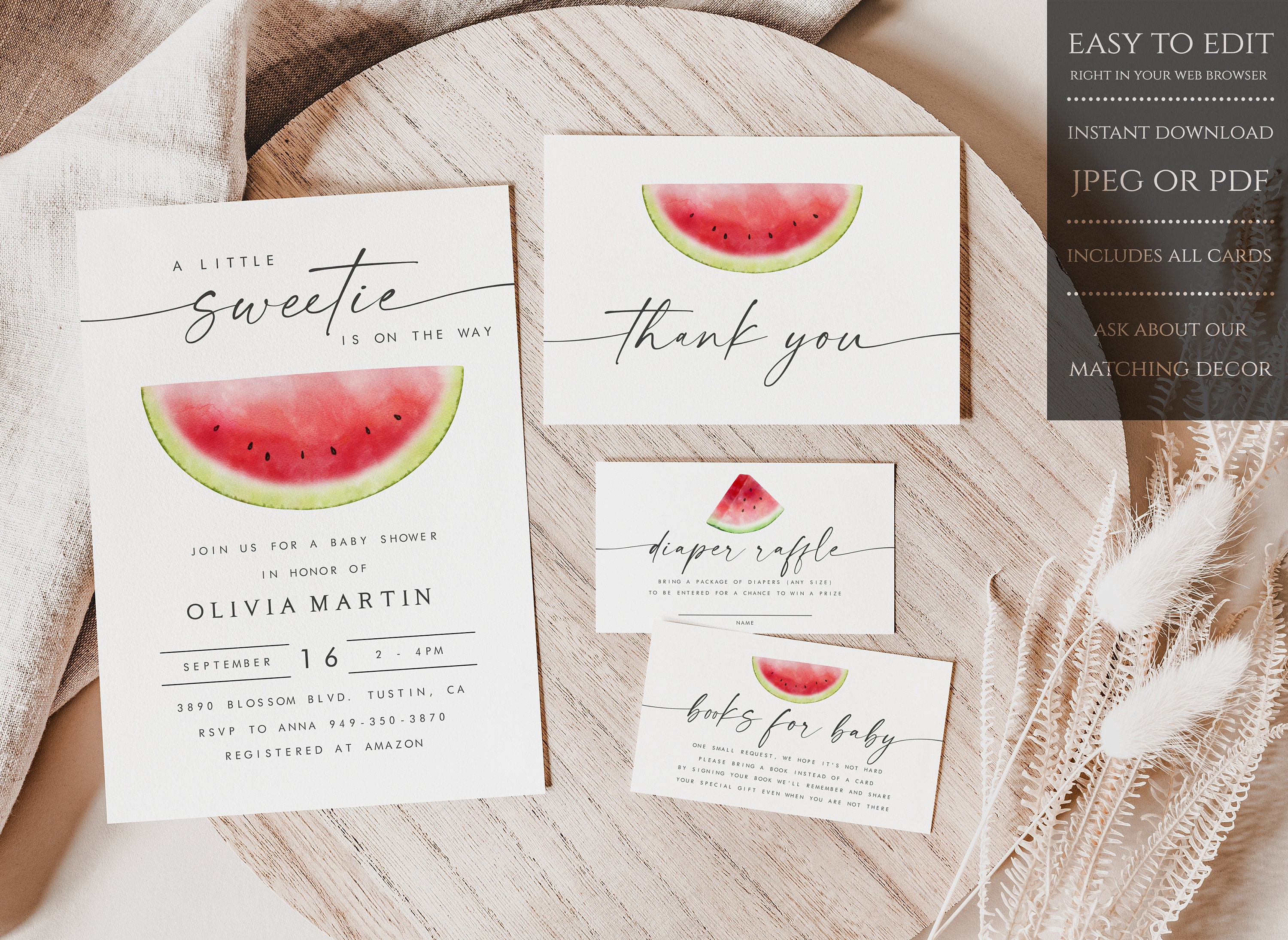 Summer Baby Shower Etsy New Zealand