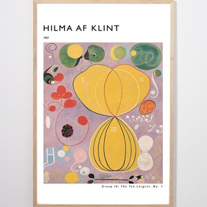 Hilma Af Klint Print - abstrakter Wandkunstdruck