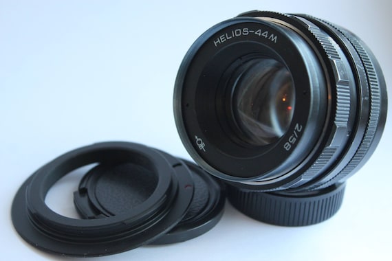 Helios 44 2 58mm F 2 Helios 44 2 M42 Russian Lens Canon Eos Etsy
