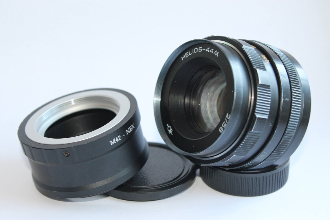 Helios44m 58mm F./ 2 Lens Adapter Emount Sony NEX A 7 R 7S Etsy