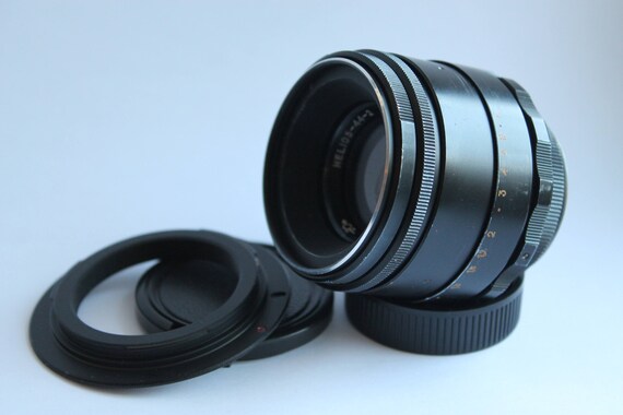 Helios 44 2 58mm F 2 Helios 44 2 M42 Russian Lens Canon Eos Etsy