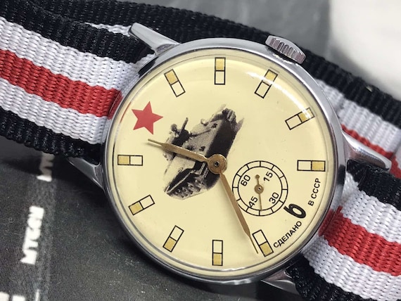 Military watch Pobeda ZIM, mens ussr watch, mens w