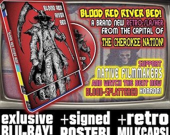 NATIVE AMERICAN SLASHER movie! "Blood Red River Bed" (2024)!