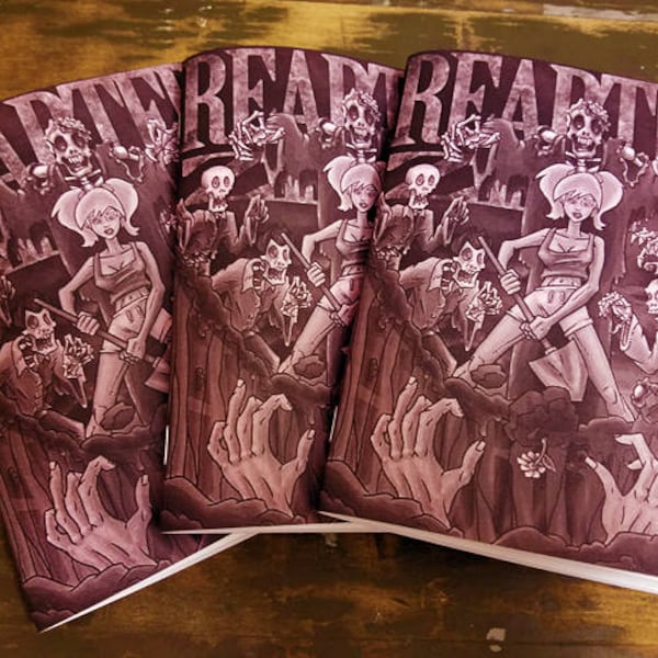 ReARTED Zine Vol. 1 Issue 6: The Horror Issue (64 Pages!)