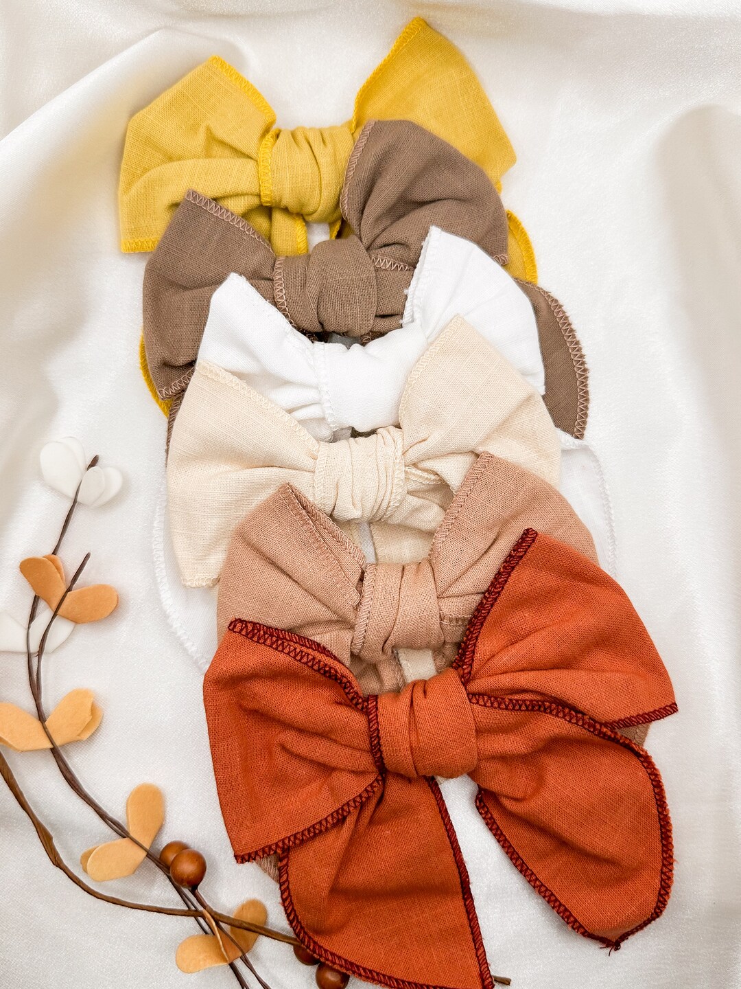 6 Pack Hair Bow SET Baby Girl Bow Set Multi Pack Baby Hair Etsy Australia