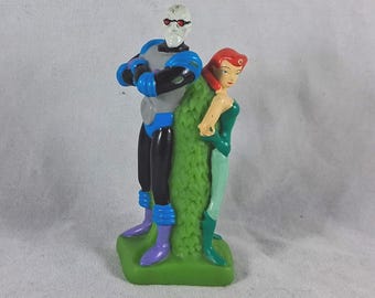 Poison Ivy Mr. Freeze Batman the Animated Series Taco Bell Meal Toy 1997