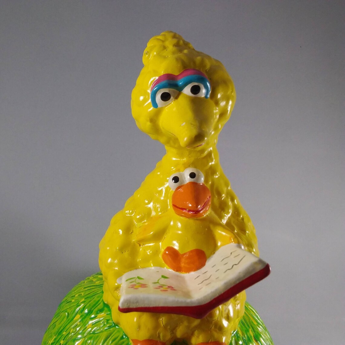 Big Bird Sesame Street Music Box Little Bird Story Time Etsy
