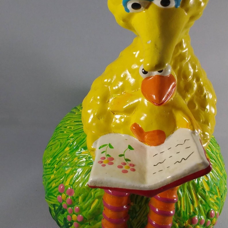 Big Bird Sesame Street Music Box Little Bird Story Time Etsy