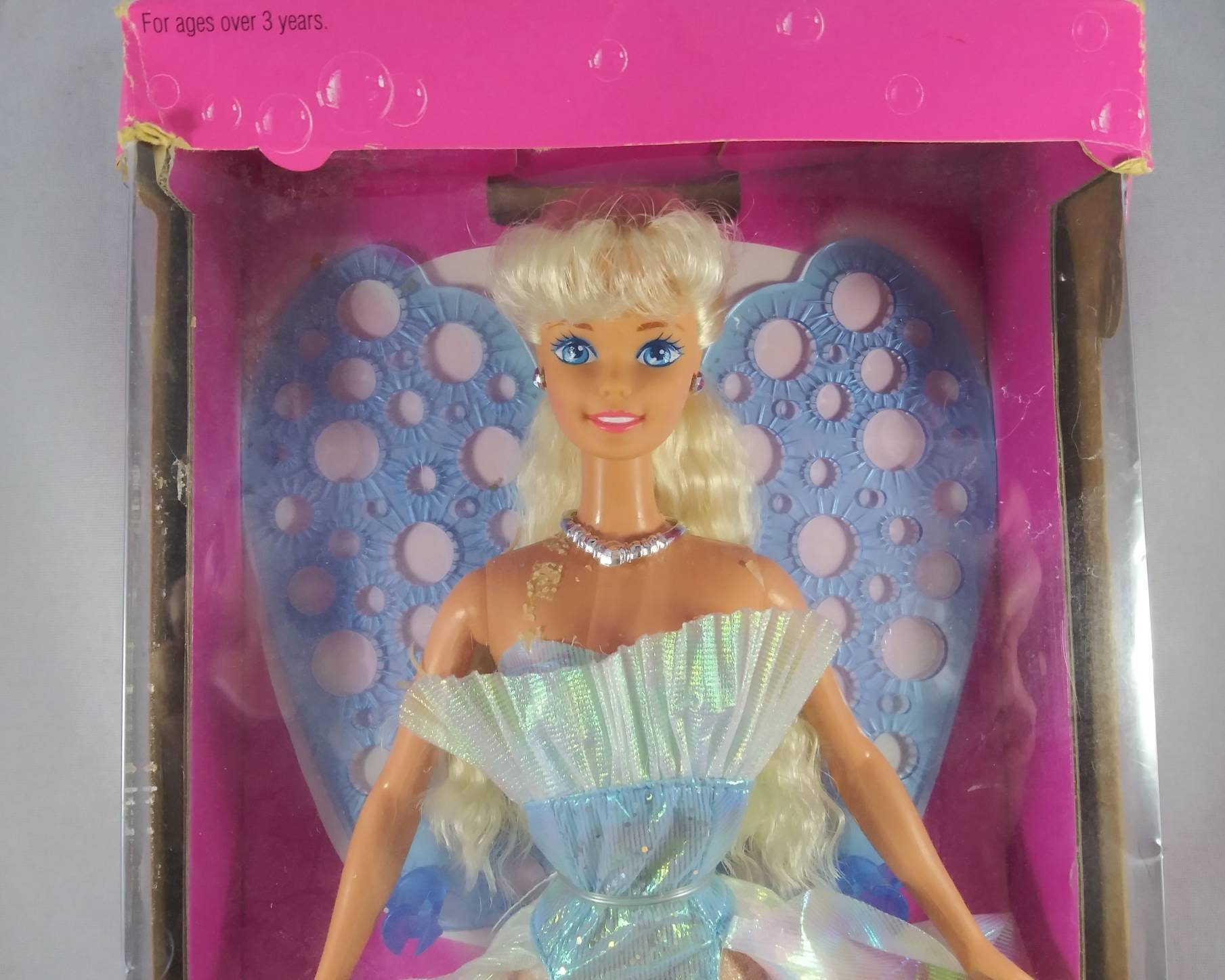 Bubble Angel Barbie 1994 Mattel Etsy