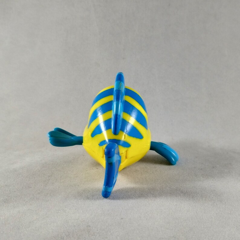 Flounder the Little Mermaid Mcdonald's Happy Meal Toy Etsy