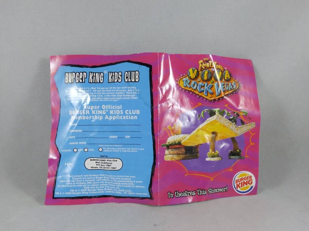 The Flintstones Viva Rock Vegas Great Gazoo Spaceship Spinning Etsy