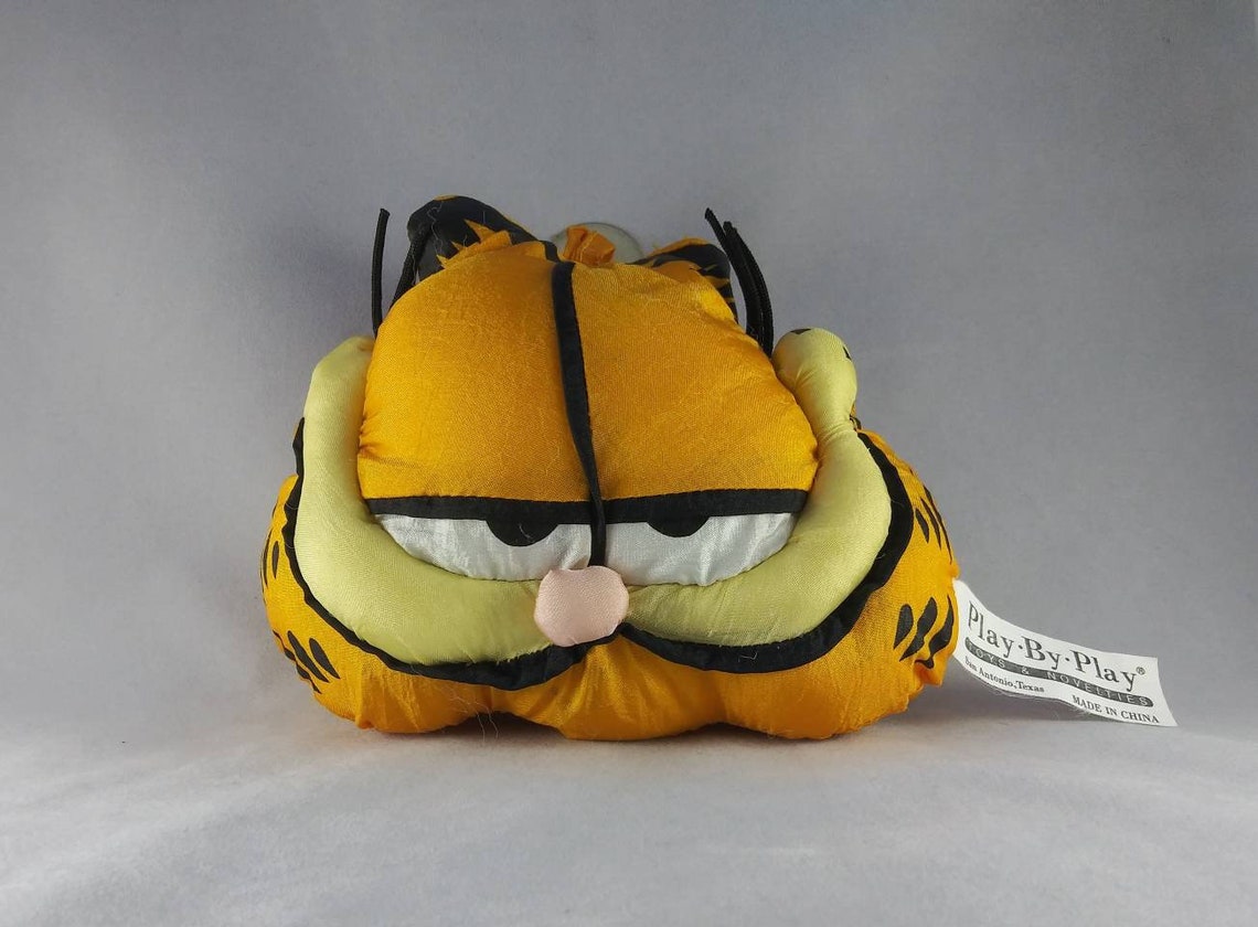 Garfield Nylon Plush Car Window Suction Cup Toy | Etsy