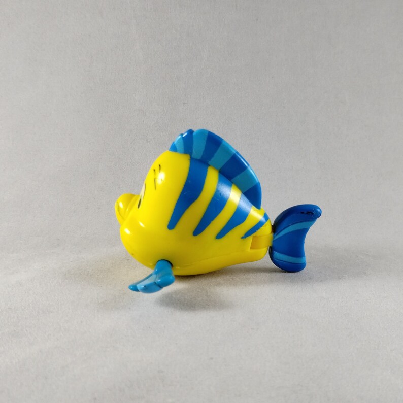 Flounder the Little Mermaid Mcdonald's Happy Meal Toy Etsy