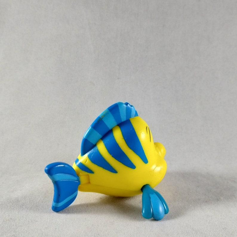 Flounder the Little Mermaid Mcdonald's Happy Meal Toy Etsy