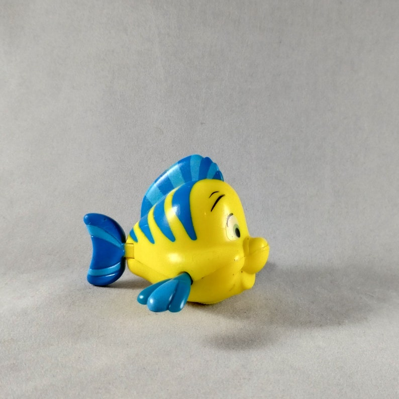 Flounder the Little Mermaid Mcdonald's Happy Meal Toy Etsy