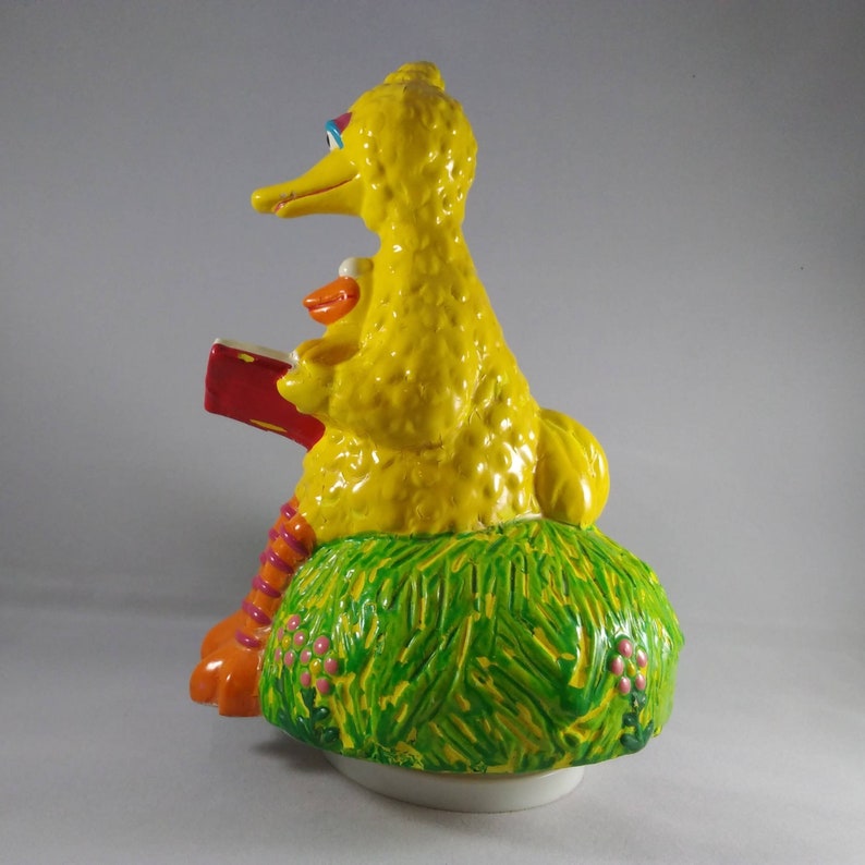 Big Bird Sesame Street Music Box Little Bird Story Time Etsy