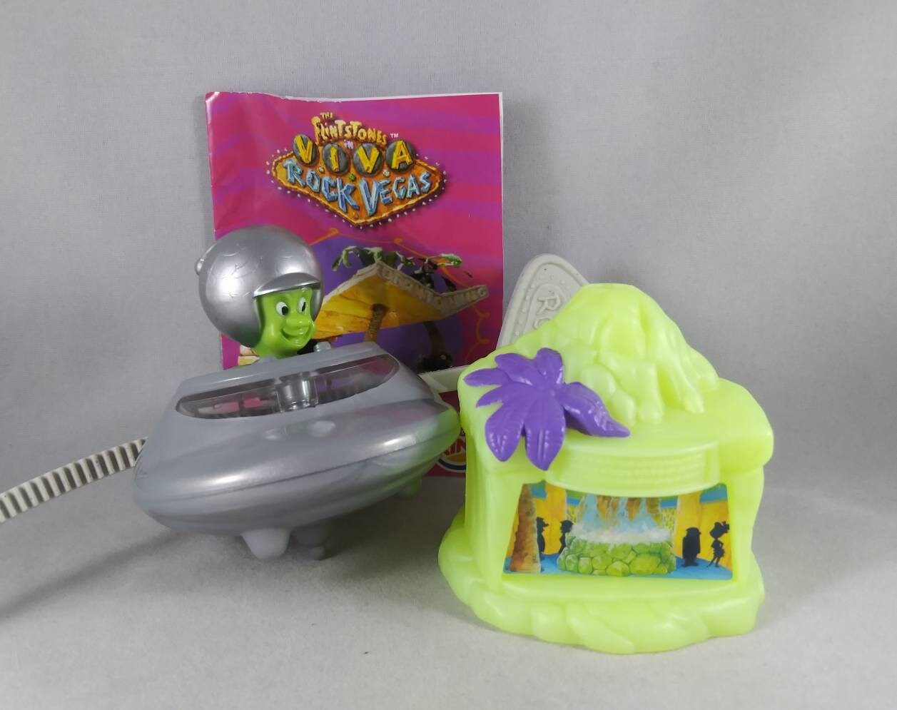 The Flintstones Viva Rock Vegas Great Gazoo Spaceship Spinning Etsy