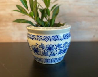 Chinoiserie Planter - Etsy 日本 Chinoiserie Planter - Etsy 日本