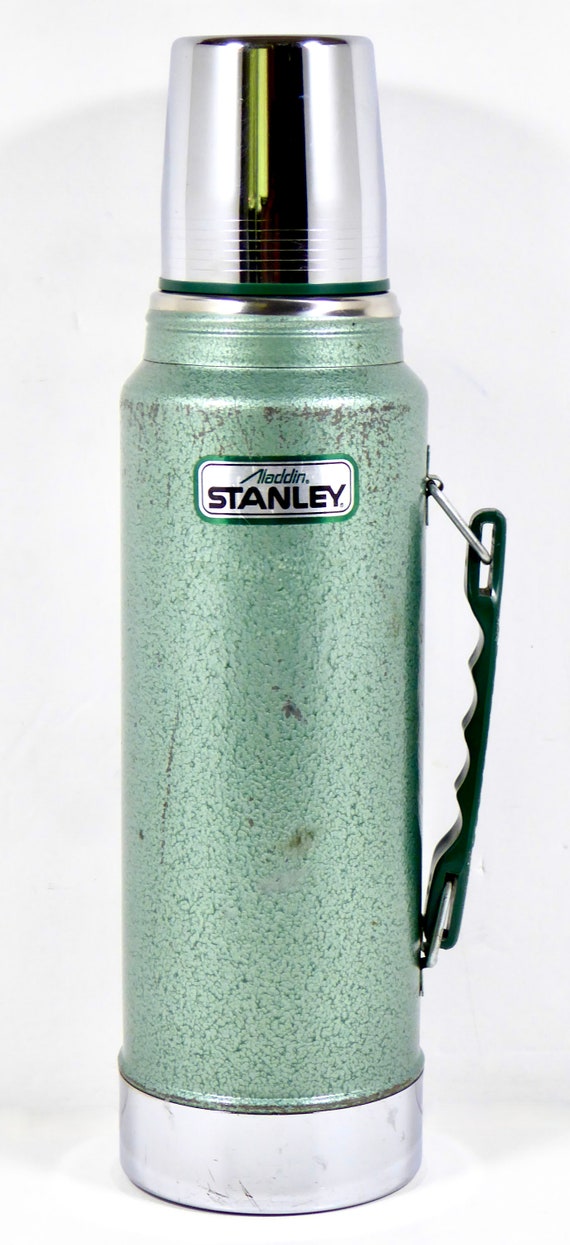 Vintage Original Stanley Aladdin Thermos With Insulated Mugs