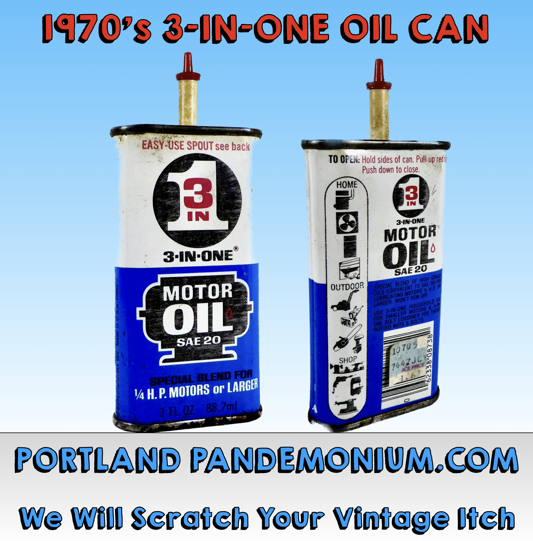 3-IN-ONE® Long Lasting Multi-Purpose Oil 88.7ml and 236ml - 3-IN-ONE®