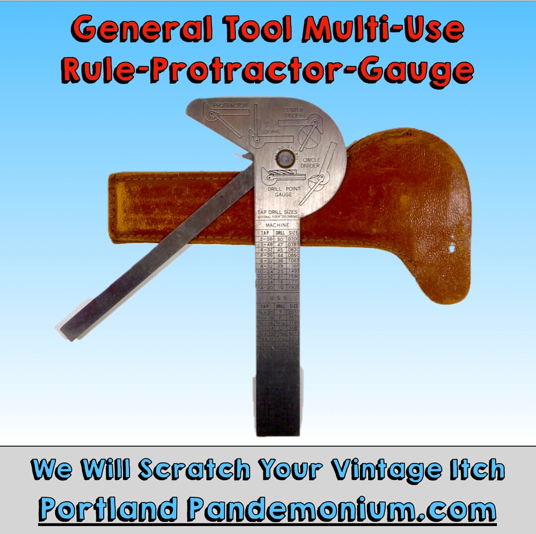 Vintage Steel General Tools Model 16, Circa Early Mid