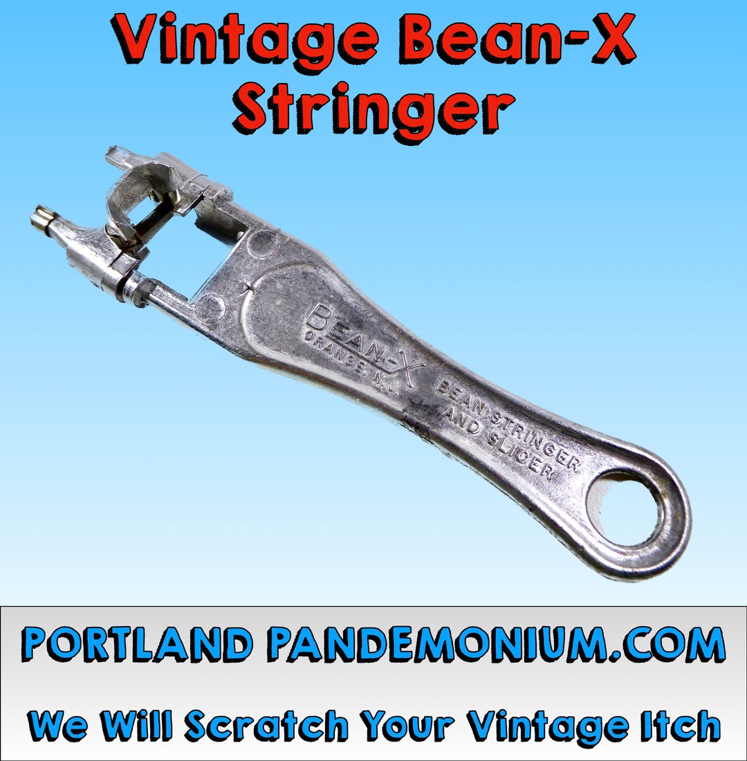 Vintage Beanx Bean Stringer and Julianne Slicer, Mid Century Kitchen