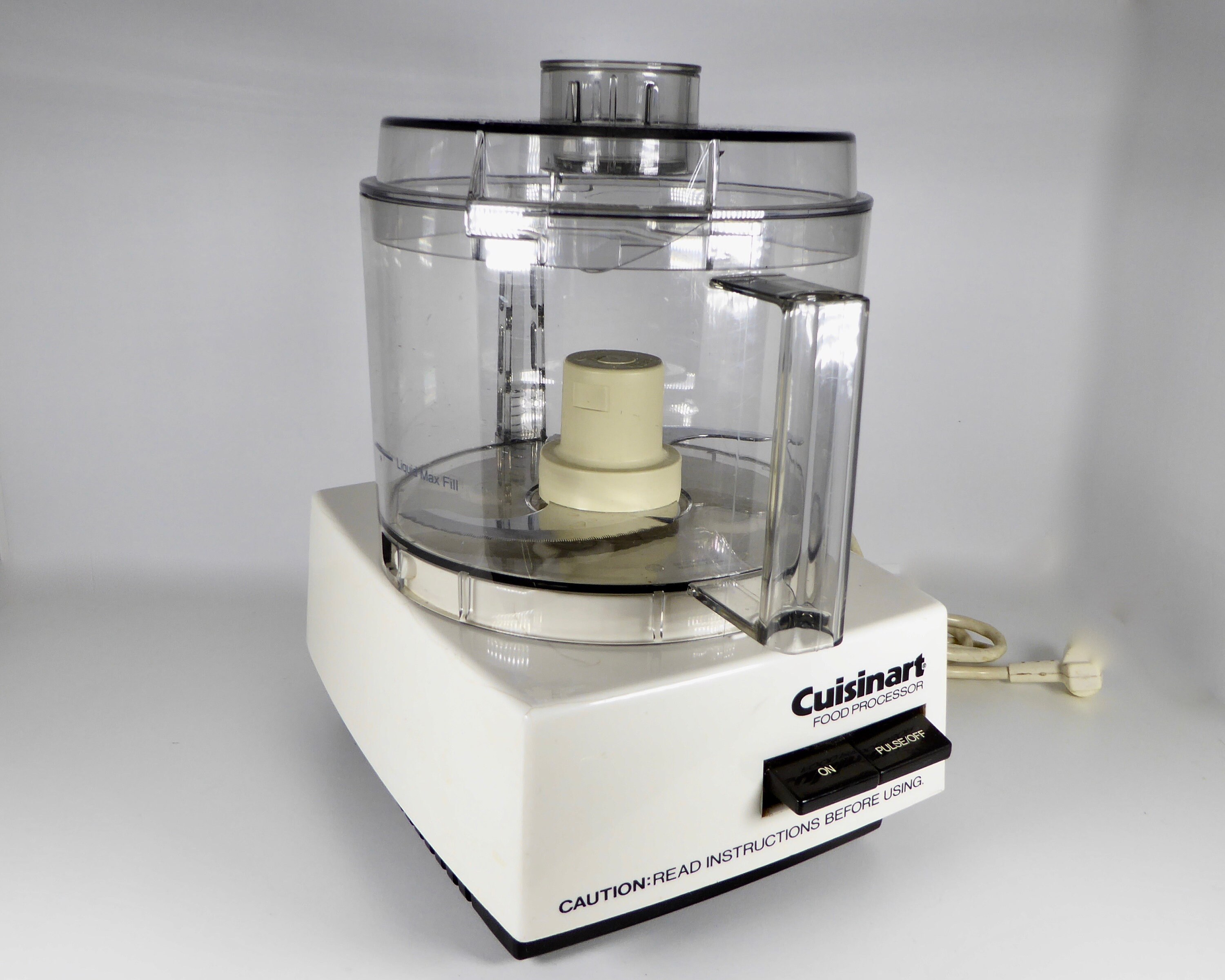 Vintage Cuisinart Food Processor Made in Japan, Circa 1980's Vintage Cuisinart Food Processor Made in Japan, Circa 1980's