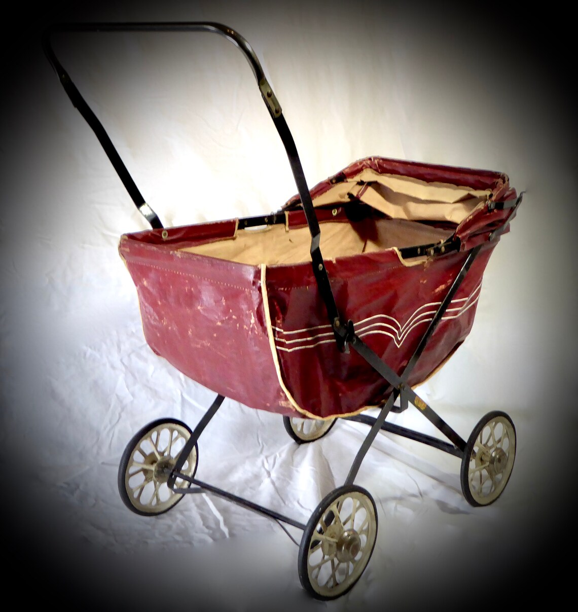 Post Victorian Doll BuggyStrollerPram South Bend Toy Co Etsy