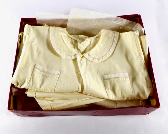 Vintage Romper Dress-Up Dainty Buttery Yellow Circ