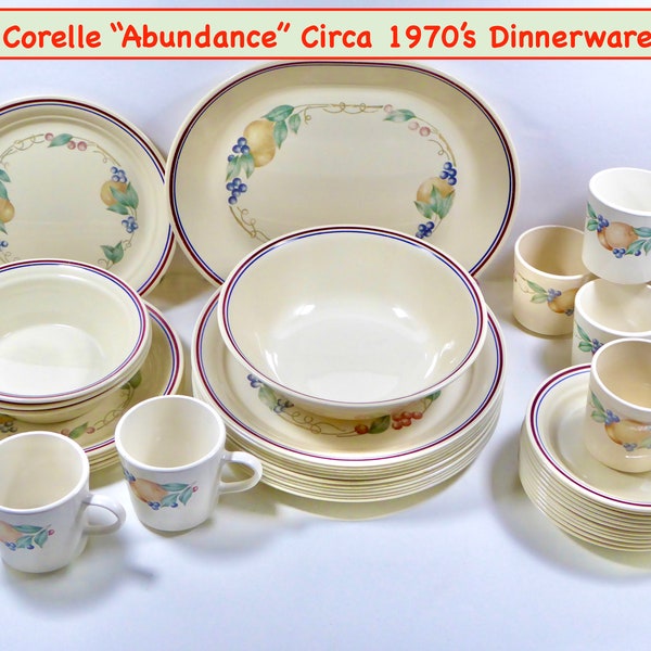 Corelle Dinnerware Etsy