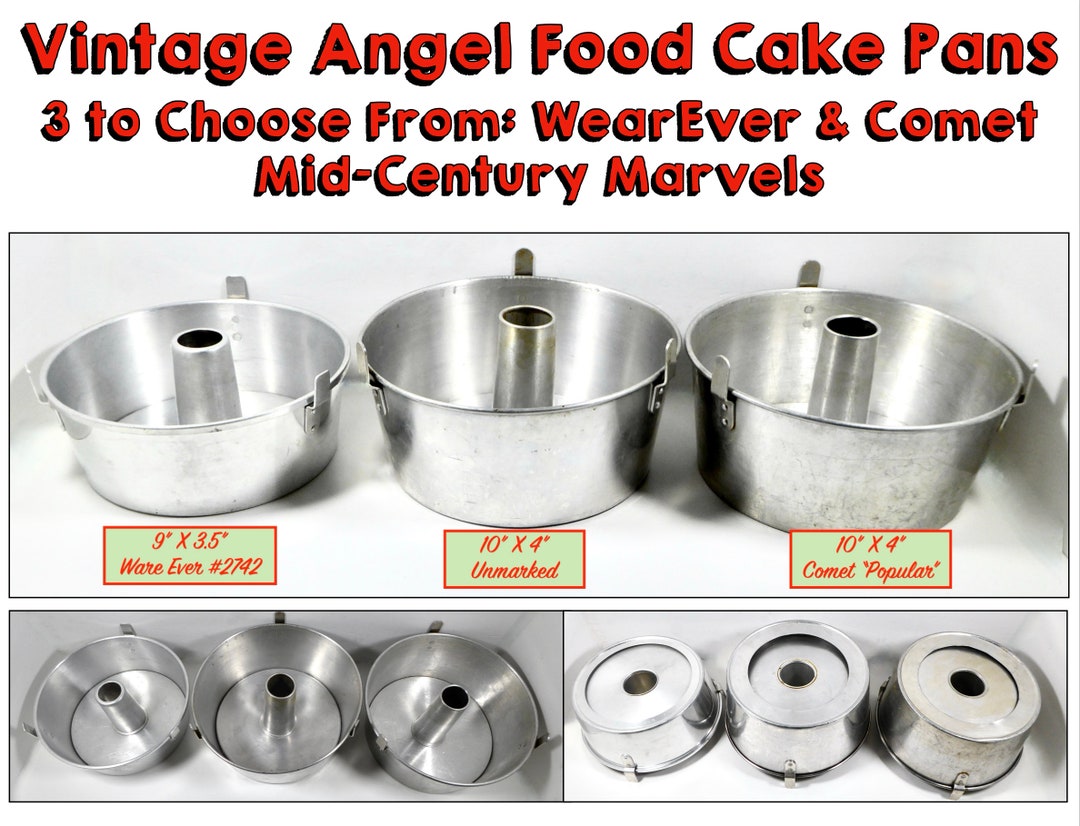 Vintage Angel Food Cake Pans: 3 to Choose From 9 X - Etsy