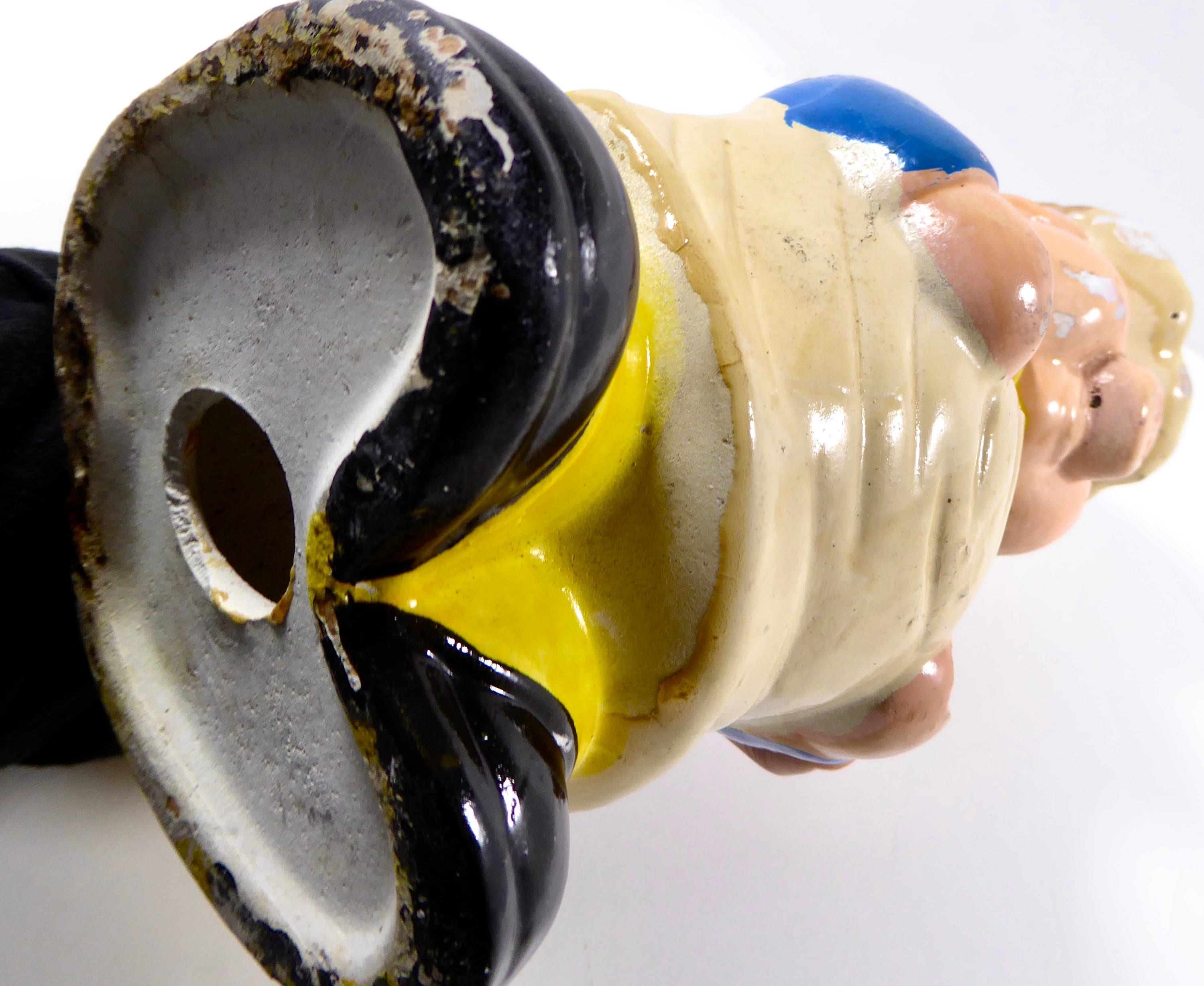 Vintage Porky Pig Style Garden Gnome Planter, Dressed as a Chef, Bow Tie,  Apron, Toque Ceramic, 11 Tall, Strawberry Pot, Porky Incense Pot? - Etsy