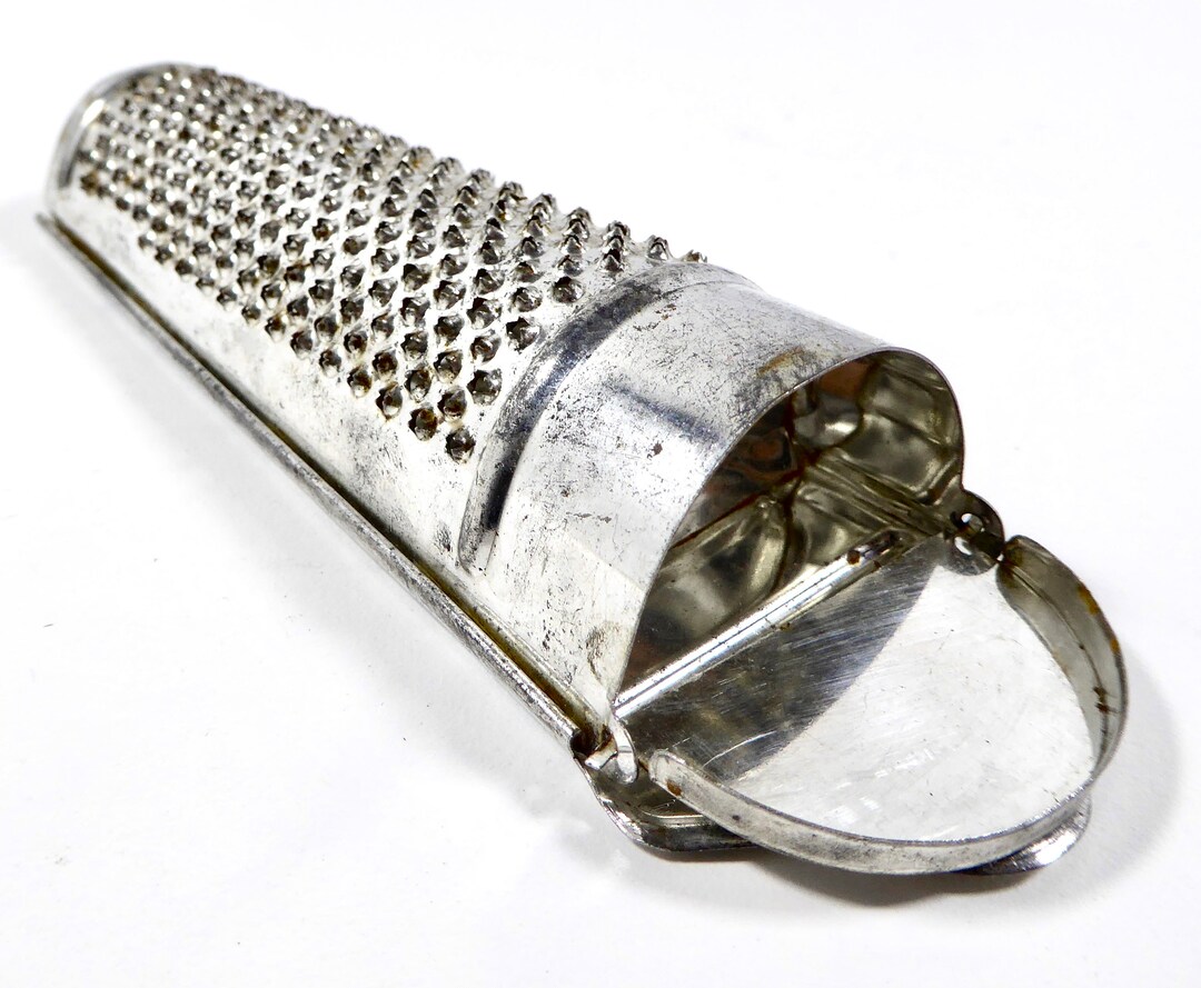 Vintage German Nutmeg Grater Vertical Style With Hinged Etsy